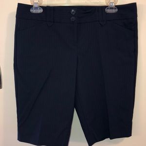 The Limited exact stretch striped shorts. Like new